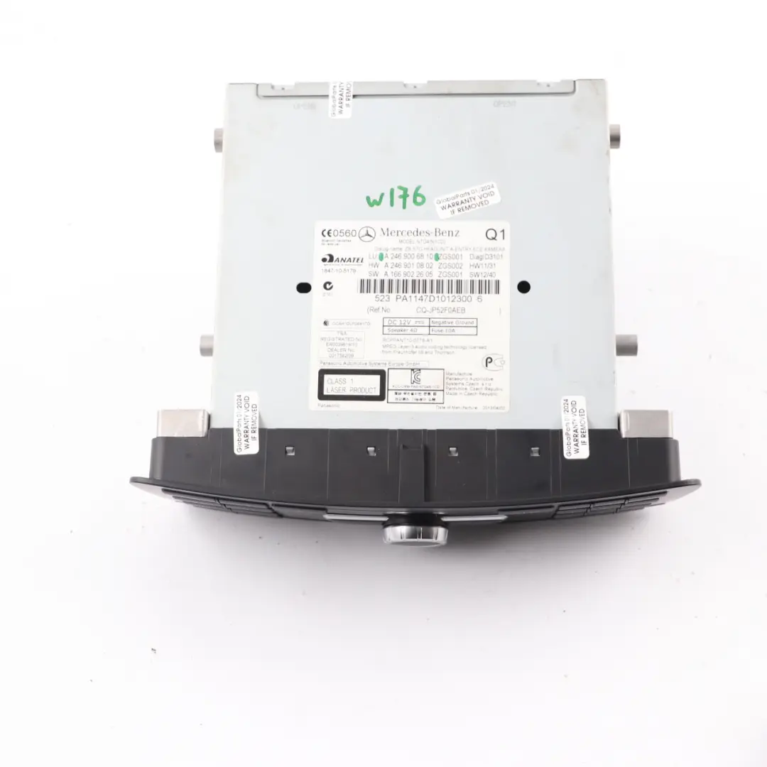  Radio CD Player Mercedes W176 W246 Audio Navigation Stereo Head Unit - SKU A2469006810 - Part number A2469006810