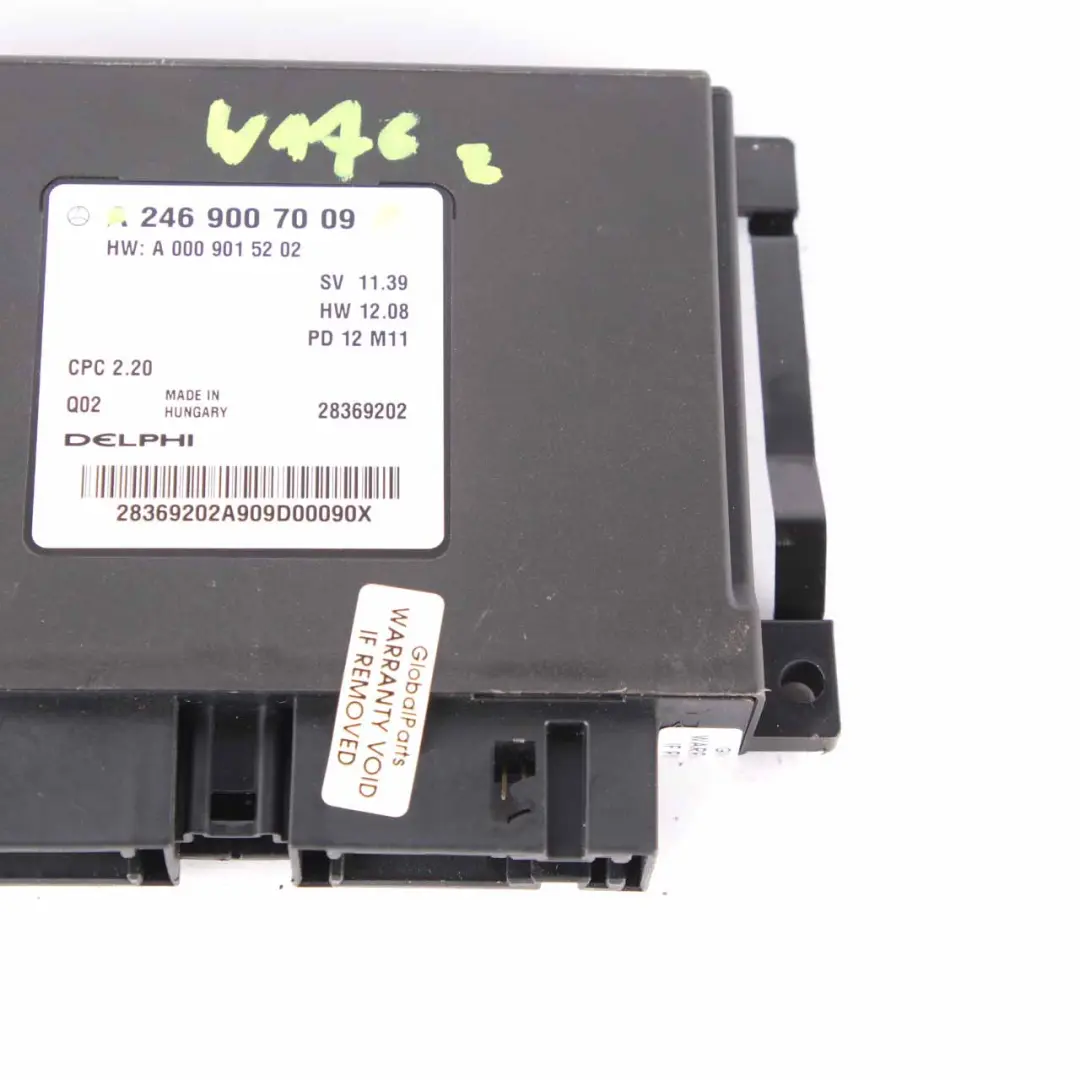 Mercedes W176 PDC Parking Distance Control Unit Module Sensor - SKU A2469007009 - Part number A2469007009