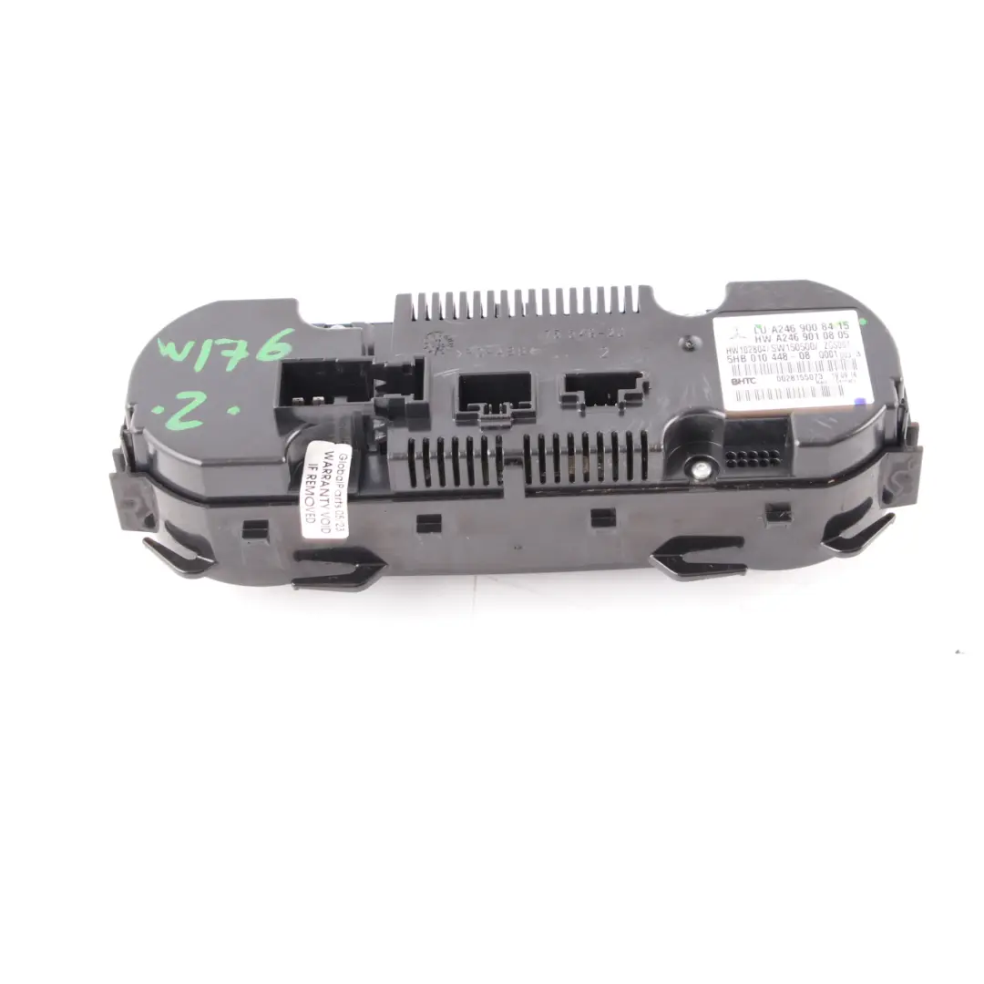Heater Climate Control Switch Panel Control Unit to Mercedes W176 W246 with Part number A2469008415 Mercedes W176 W246 Heater Climate Control Switch Panel Control Unit - SKU A2469008415 - Part number A2469008415