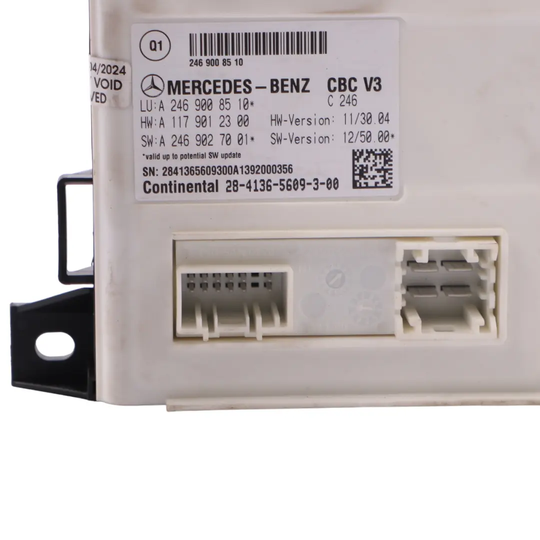 Body Control Module Mercedes W117 W176 W242 W246 Fuse Box Sam to with Part number A2469008510 Body Control Module Mercedes W117 W176 W242 W246 Fuse Box Sam - SKU A2469008510 - Part number A2469008510