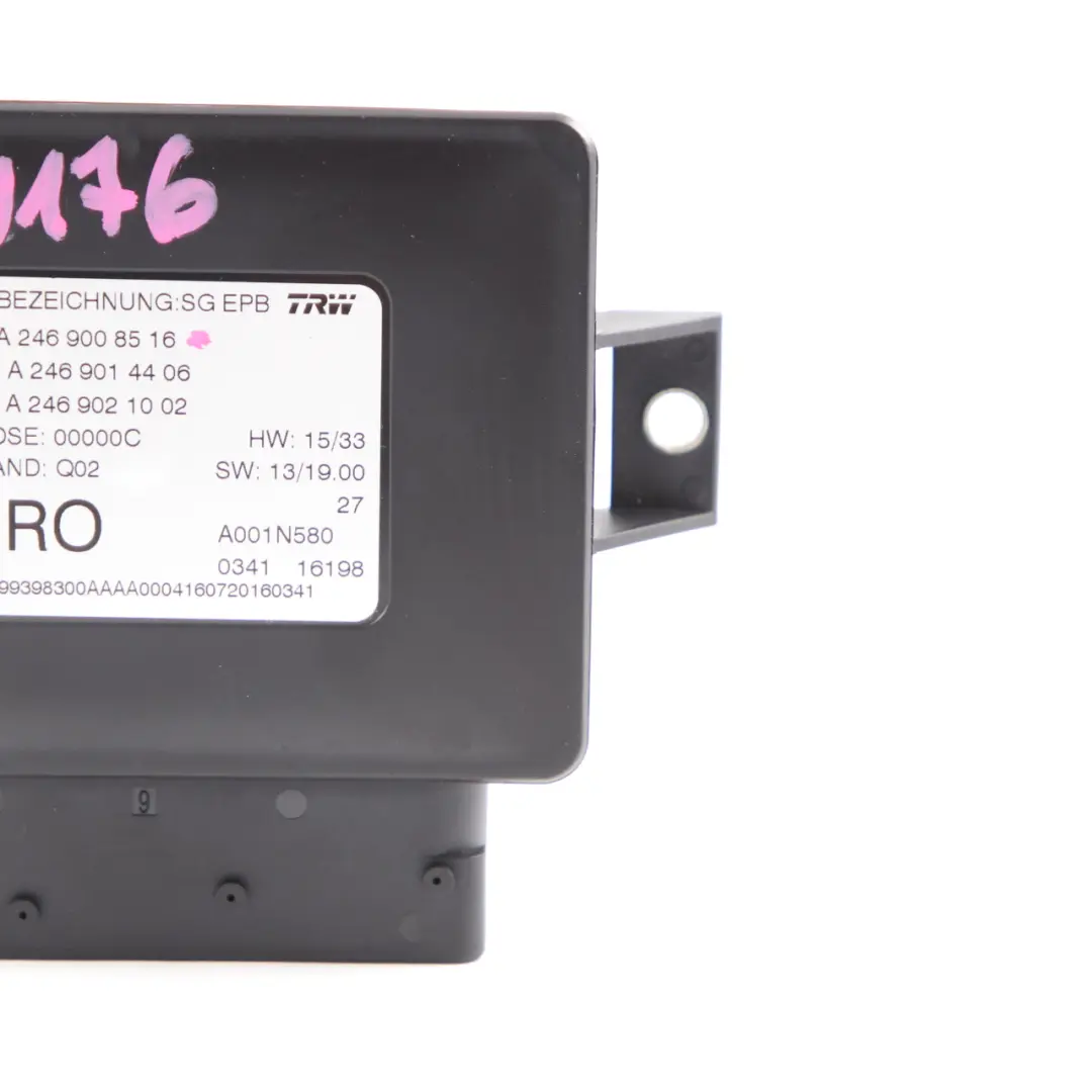  Module de frein de stationnement Mercedes W176 W246 électrique ECU - SKU A2469008516 - Numéro de pièce A2469008516