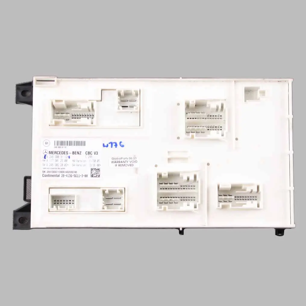 Steuergerät Mercedes W176 W246 Body Control Module BCM ECU für mit Teilenummer A2469009112 Steuergerät Mercedes W176 W246 Body Control Module BCM ECU - SKU A2469009112 - Teilenummer A2469009112