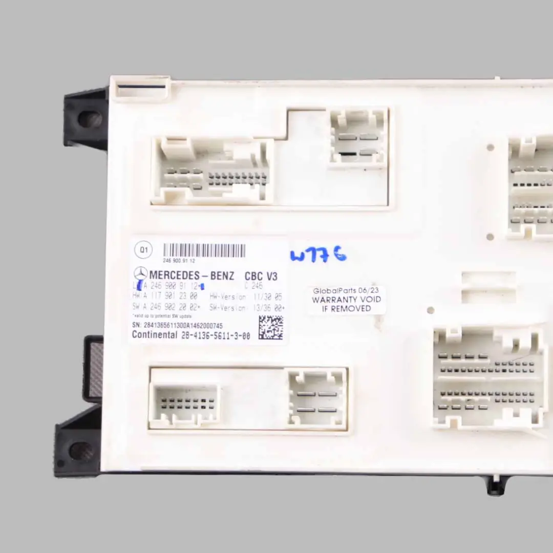  Control Unit Mercedes W176 W246 Body Control Module BCM ECU - SKU A2469009112 - Part number A2469009112