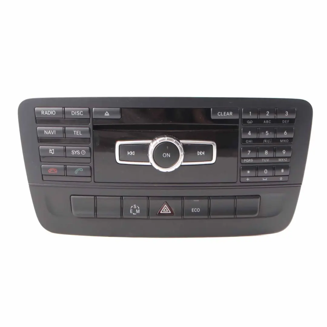 Radio Head Unit Mercedes W176 Media Player Navigation Hazard Switch to with Part number A2469009312 Radio Head Unit Mercedes W176 Media Player Navigation Hazard Switch - SKU A2469009312 - Part number A2469009312