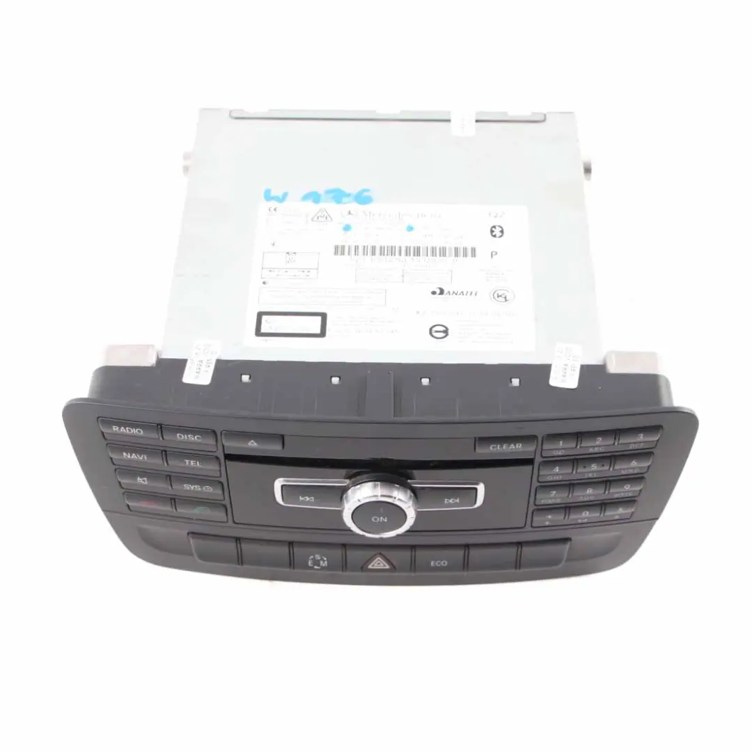  Radio Head Unit Mercedes W176 Media Player Navigation Hazard Switch - SKU A2469009312 - Part number A2469009312