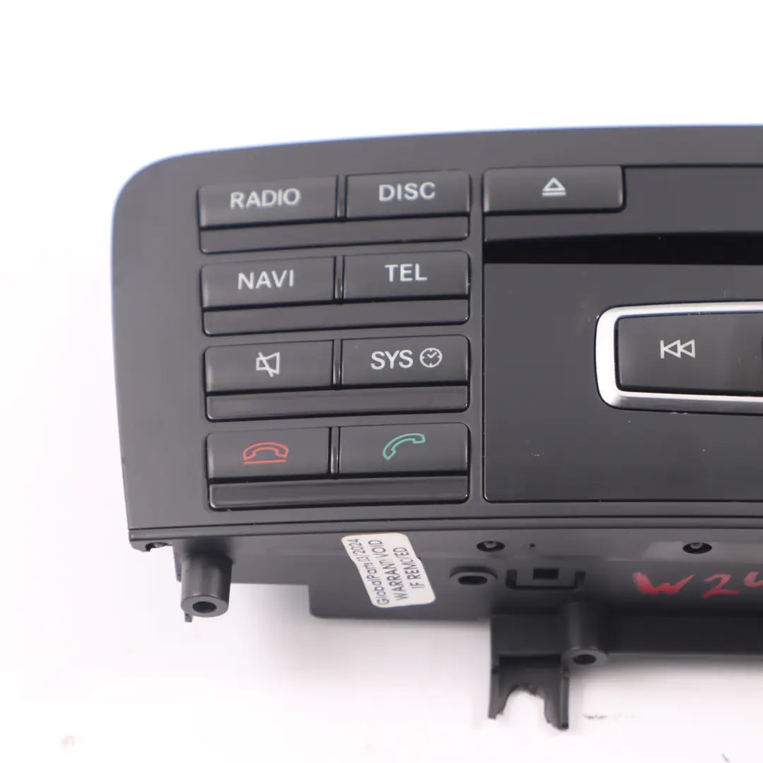  Panneau Radio Mercedes W176 W246 Radio Multimedia Switch Control - SKU A2469009412-1 - Numéro de pièce A2469009412