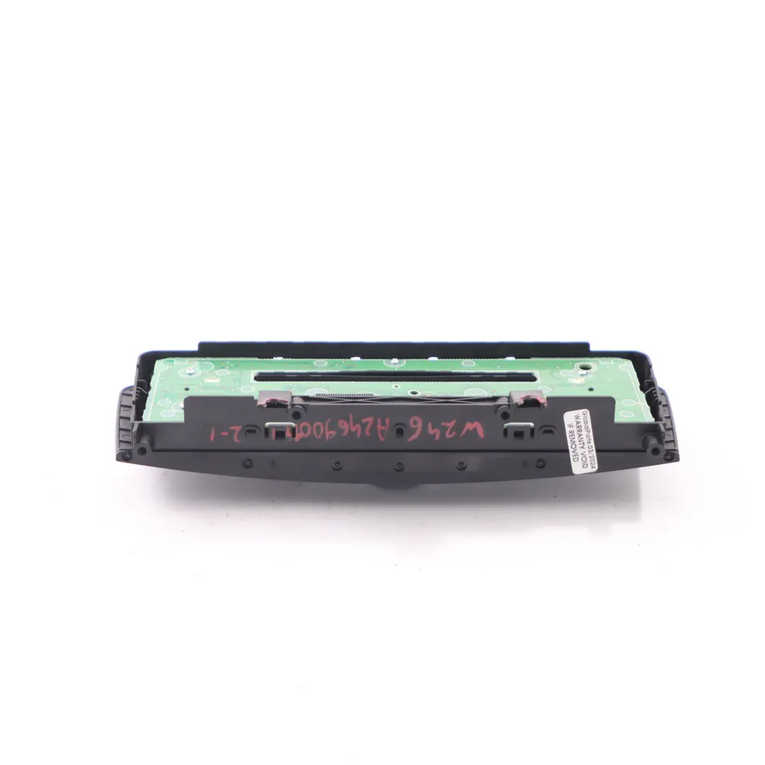  Panneau Radio Mercedes W176 W246 Radio Multimedia Switch Control - SKU A2469009412-1 - Numéro de pièce A2469009412