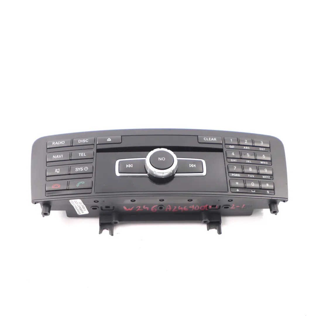 Unidad principal Radio Cd Reproductor Bluetooth Multimedia para Mercedes W176 con número de pieza A2469009412 Mercedes W176 Unidad principal Radio Cd Reproductor Bluetooth Multimedia - SKU A2469009412 - Número de pieza A2469009412