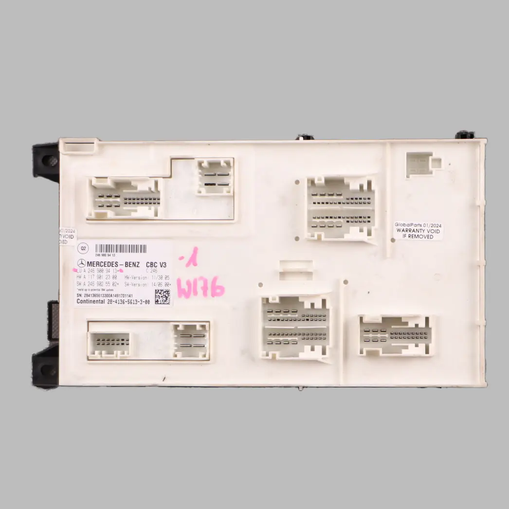 Mercedes W176 W246 Control Unit Body Control Module ECU - SKU A2469009413-1 - Part number A2469009413