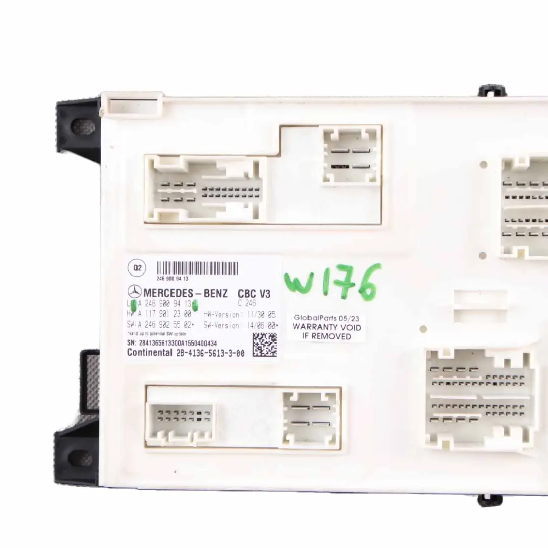 Centralina Modulo Controllo Carrozzeria ECU per Mercedes W176 W246 con numero di parte A2469009413 Mercedes W176 W246 Centralina Modulo Controllo Carrozzeria ECU - SKU A2469009413 - Numero di parte A2469009413