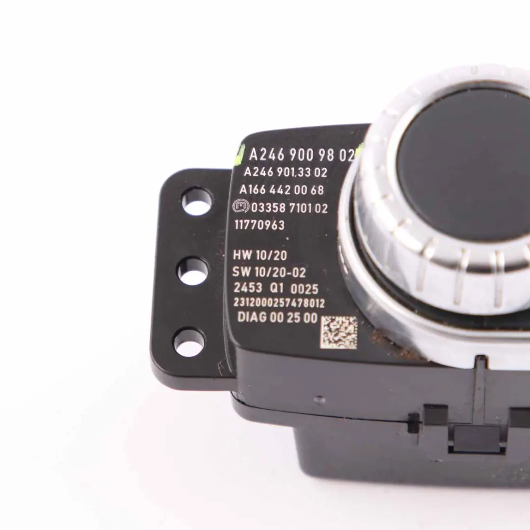 Radio Control Función Botón Perilla Controlador Unidad para Mercedes W176 con número de pieza A2469009802 Mercedes W176 Radio Control Función Botón Perilla Controlador Unidad - SKU A2469009802 - Número de pieza A2469009802