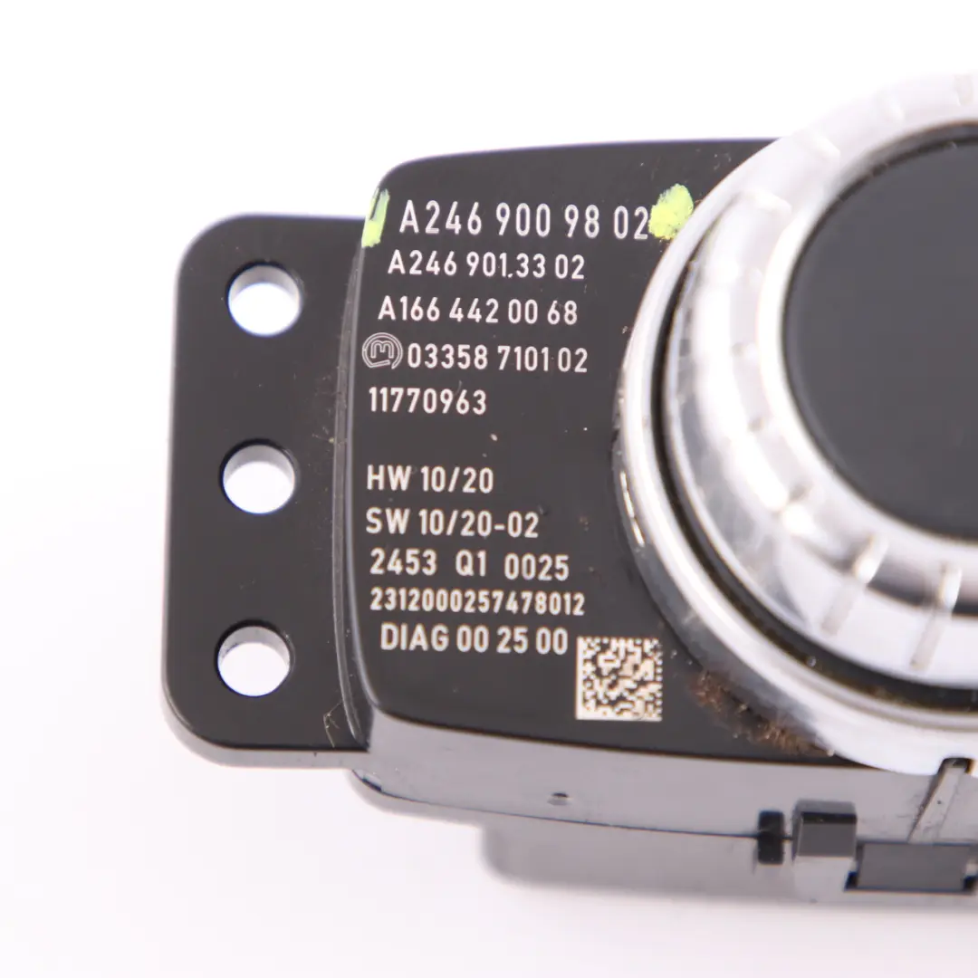 Kontroler Pokrętło Panel Przełącznik iDrive Radia do Mercedes W176 o numerze A2469009802 Mercedes W176 Kontroler Pokrętło Panel Przełącznik iDrive Radia - SKU A2469009802 - Numer Części A2469009802
