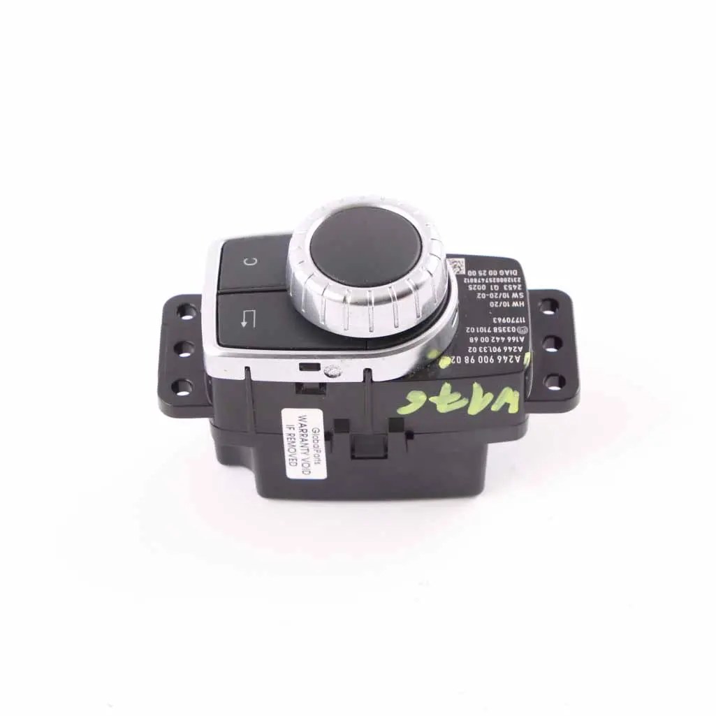 Kontroler Pokrętło Panel Przełącznik iDrive Radia do Mercedes W176 o numerze A2469009802 Mercedes W176 Kontroler Pokrętło Panel Przełącznik iDrive Radia - SKU A2469009802 - Numer Części A2469009802