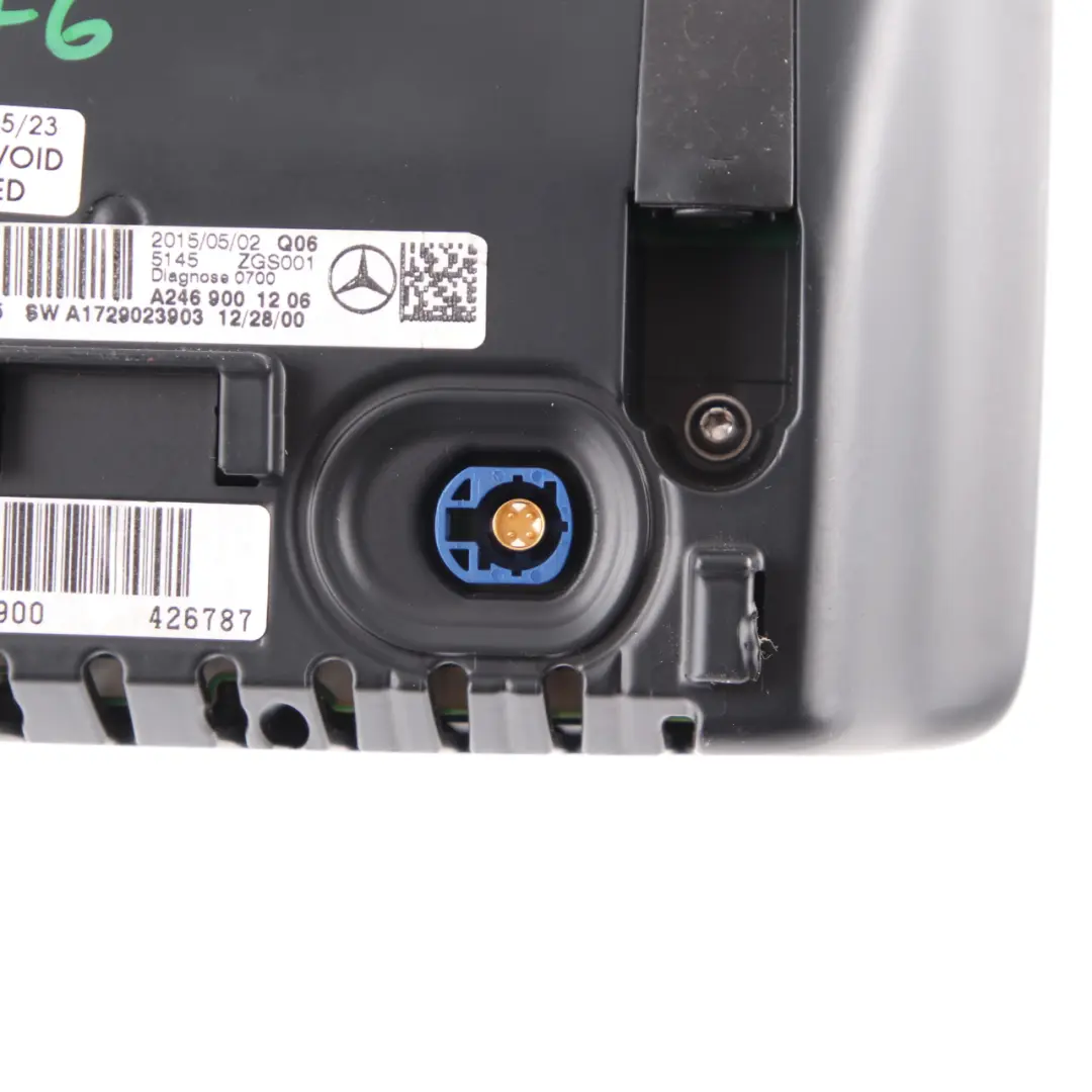 Mercedes W176 W246 Ekran Wyświetlacz Monitor Nawigacji - SKU A2469016002 - Numer Części A2469016002