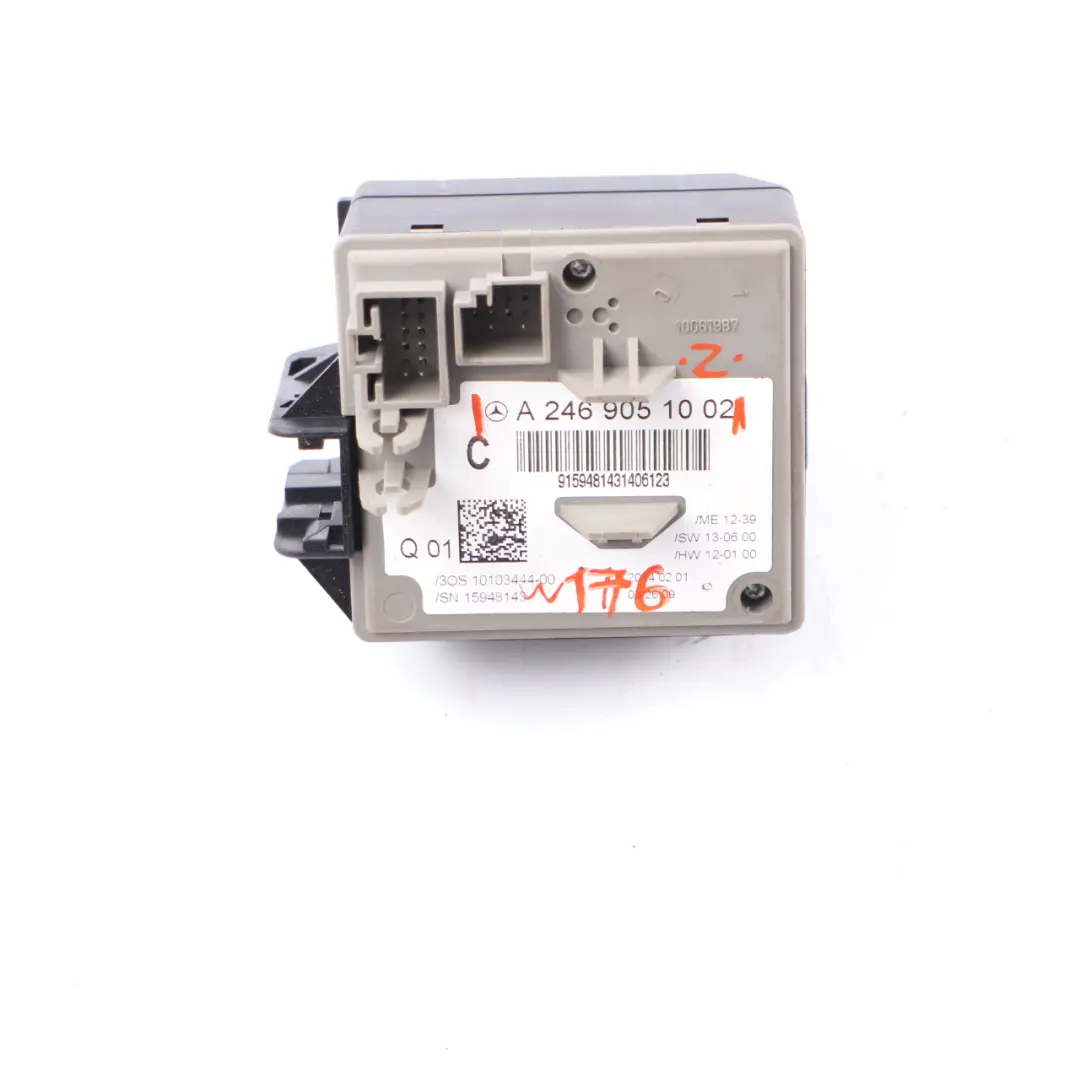 Mercedes W176 W246 Interruptor encendido Lector llave Unidad bloqueo A2469055103 - SKU A2469051002 - Número de pieza A2469051002