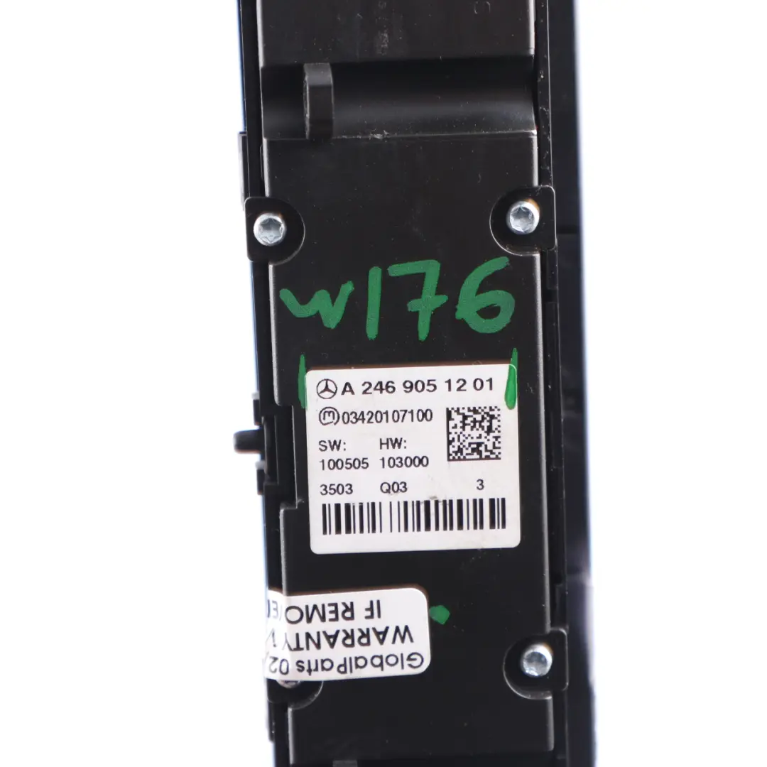 Hazard Switch Mercedes W176 W246 Centre Console ECO Button Panel to with Part number A2469051201 Hazard Switch Mercedes W176 W246 Centre Console ECO Button Panel - SKU A2469051201 - Part number A2469051201