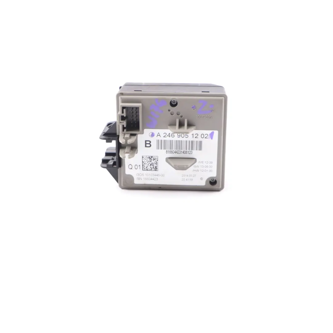 Mercedes W176 W246 Ignition Switch Lock Barrel Control Module - SKU A2469051202 - Part number A2469051202