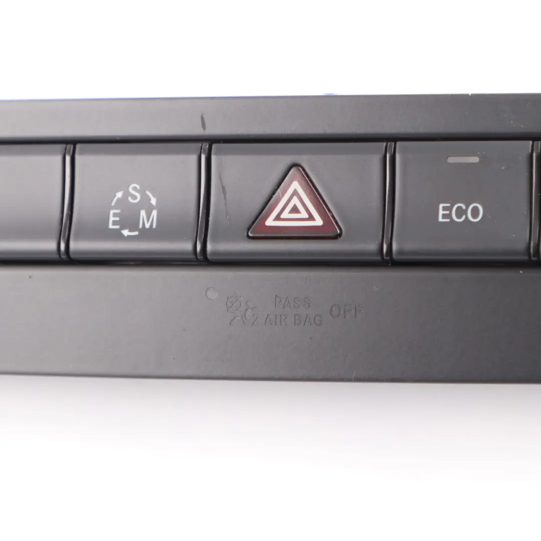 Centre Console Hazard Switch ECO PDC Button Panel to Mercedes W176 W246 with Part number A2469052301 Mercedes W176 W246 Centre Console Hazard Switch ECO PDC Button Panel - SKU A2469052301 - Part number A2469052301