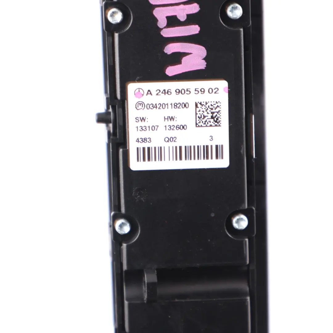  Interrupteur danger Mercedes W176 W246 ECO PDC Bouton Panneau - SKU A2469055902 - Numéro de pièce A2469055902