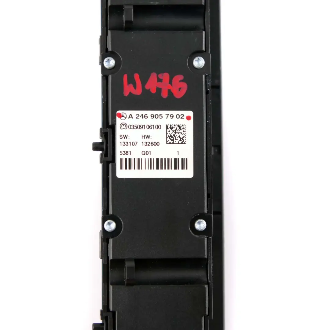  Tableau de bord Mercedes W176 W246 Interrupteur Dynamic Start/Stop - SKU A2469057902 - Numéro de pièce A2469057902