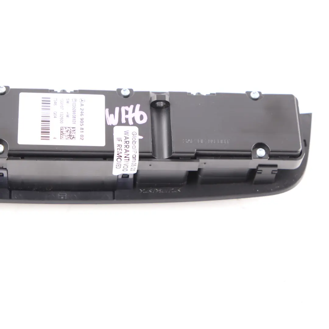 Pannello cruscotto Mercedes W176 Interruttore riscaldamento Selezione dinamica per con numero di parte A2469058102 Pannello cruscotto Mercedes W176 Interruttore riscaldamento Selezione dinamica - SKU A2469058102 - Numero di parte A2469058102