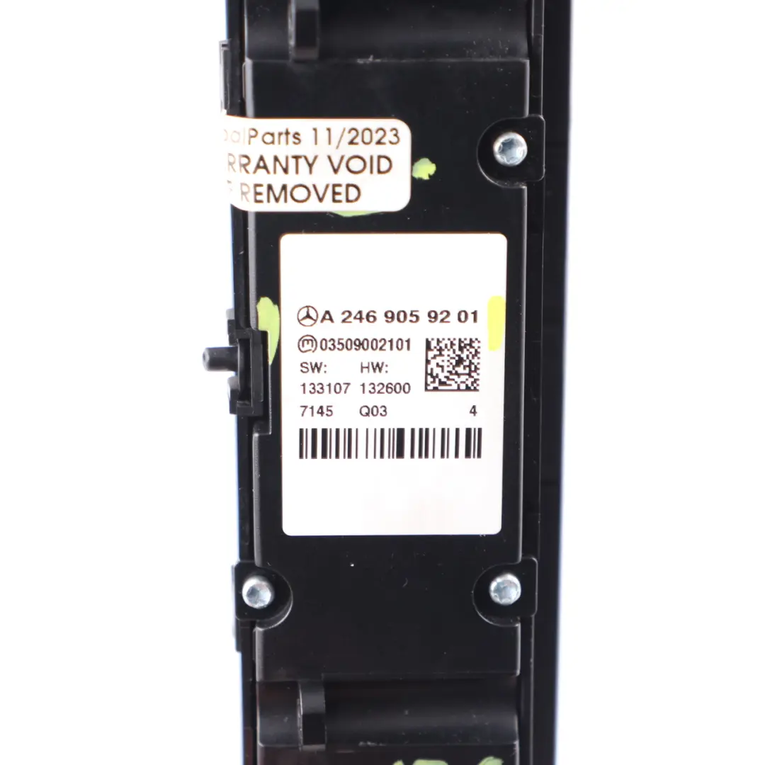 Mercedes W246 W242 W176 Central Console Switch Panel Hazard Lights Start/Stop - SKU A2469059201 - Part number A2469059201