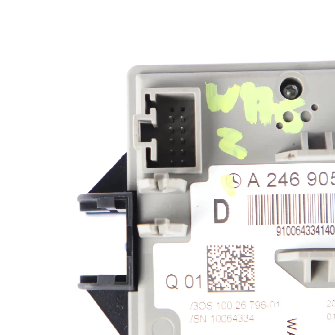 Ignition Switch Mercedes W176 W246 Lock Control Unit Module to with Part number A2469059300 Ignition Switch Mercedes W176 W246 Lock Control Unit Module - SKU A2469059300 - Part number A2469059300