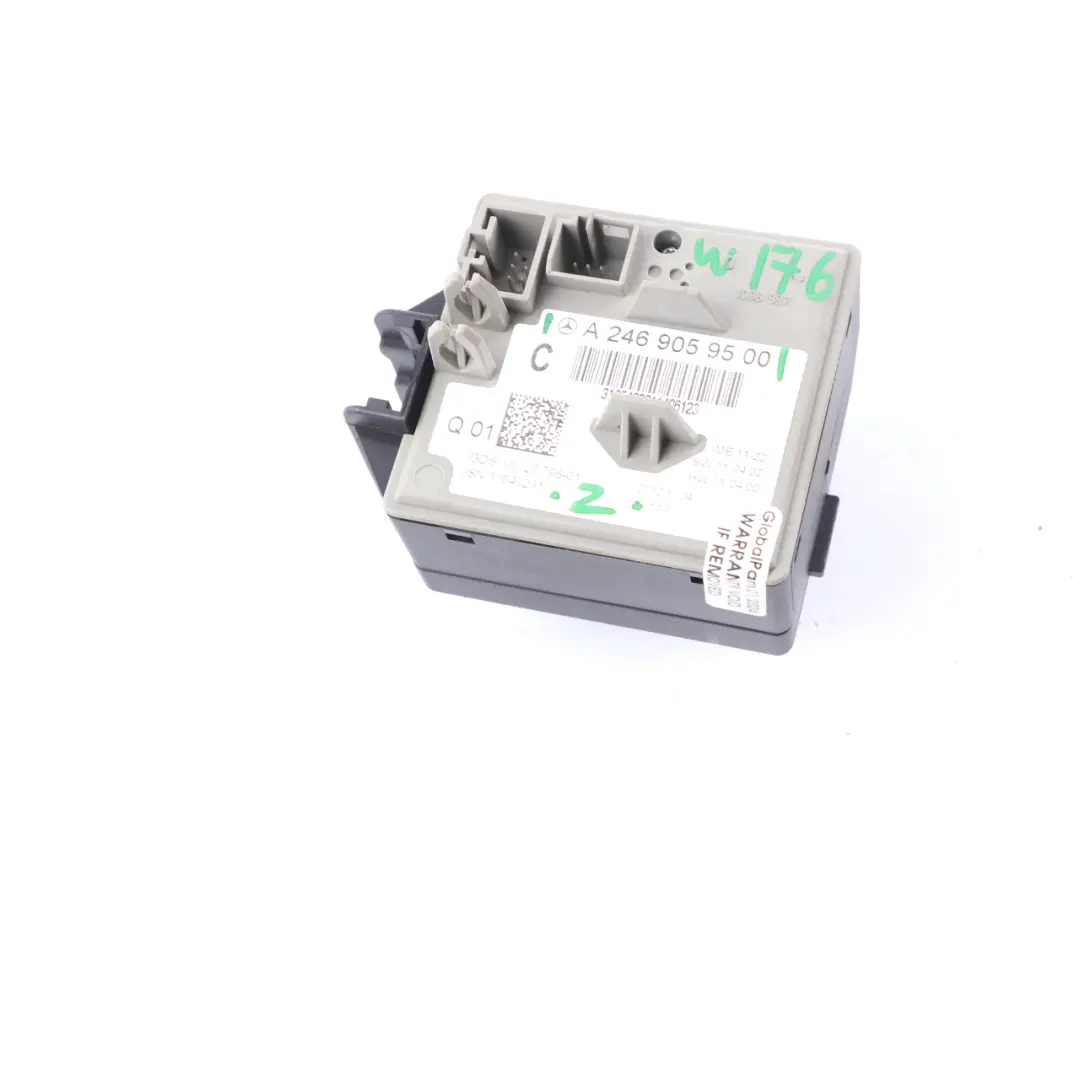 Ignition Lock Key Reader Switch Module Unit to Mercedes W176 with Part number A2469059500 Mercedes W176 Ignition Lock Key Reader Switch Module Unit - SKU A2469059500 - Part number A2469059500