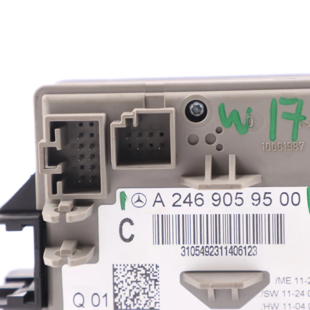 Mercedes W176 Ignition Lock Key Reader Switch Module Unit - SKU A2469059500 - Part number A2469059500