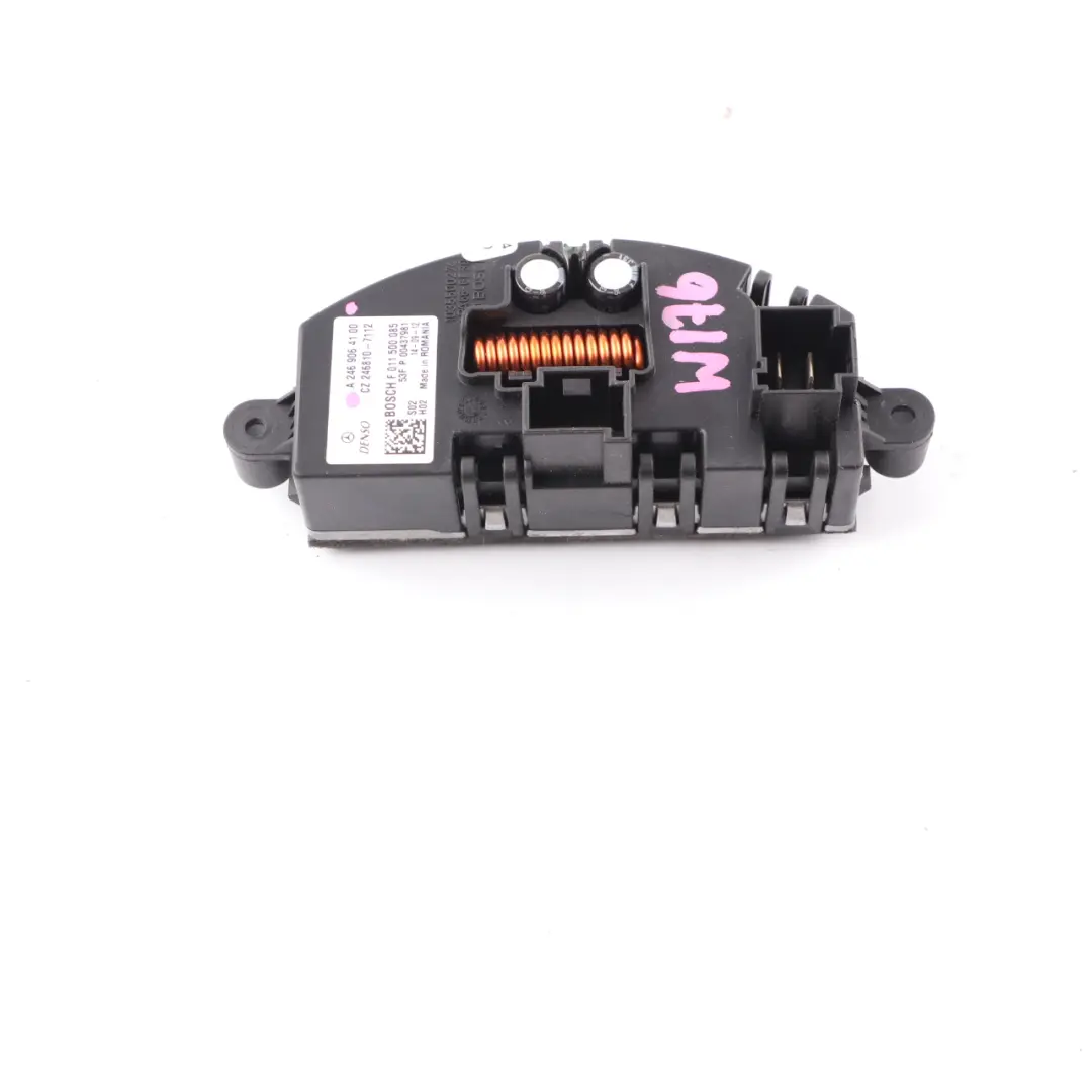 Regolatore soffiante Resistenza ventola riscaldatore controllo per Mercedes W176 con numero di parte A2469064100 Mercedes W176 Regolatore soffiante Resistenza ventola riscaldatore controllo - SKU A2469064100 - Numero di parte A2469064100