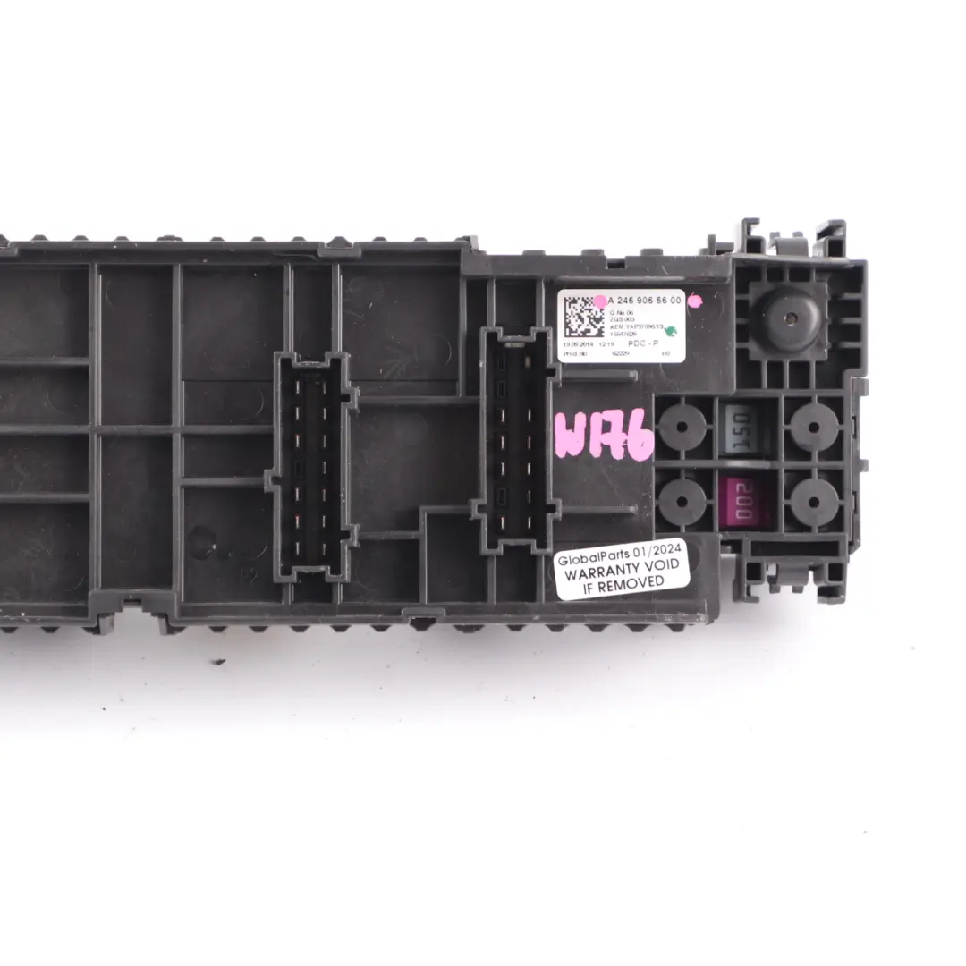 Caja fusibles Mercedes W156 W176 W246 Módulo control relé delantero para con número de pieza A2469066600 Caja fusibles Mercedes W156 W176 W246 Módulo control relé delantero - SKU A2469066600 - Número de pieza A2469066600