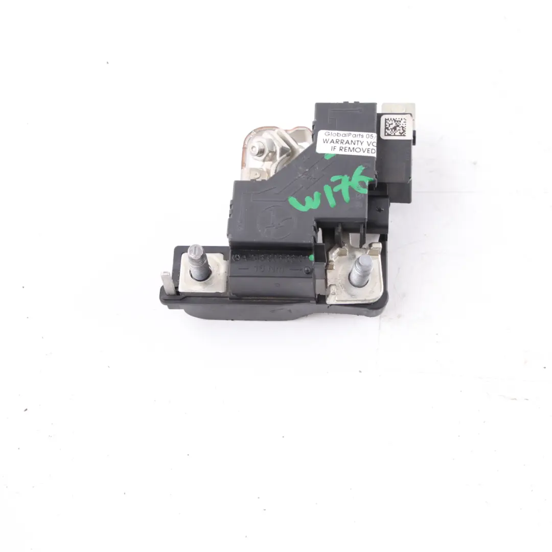 Bloque unión batería Mercedes W176 W246 Terminal positivo batería para con número de pieza A2469068601 Bloque unión batería Mercedes W176 W246 Terminal positivo batería - SKU A2469068601 - Número de pieza A2469068601