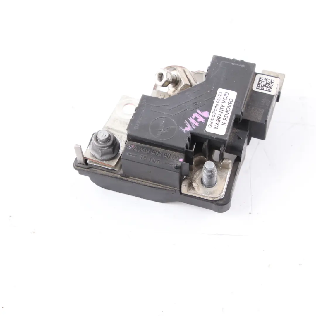 Batteria backup negativo terminale meno cavo per Mercedes W176 W246 con numero di parte A2469069600 Mercedes W176 W246 Batteria backup negativo terminale meno cavo - SKU A2469069600 - Numero di parte A2469069600