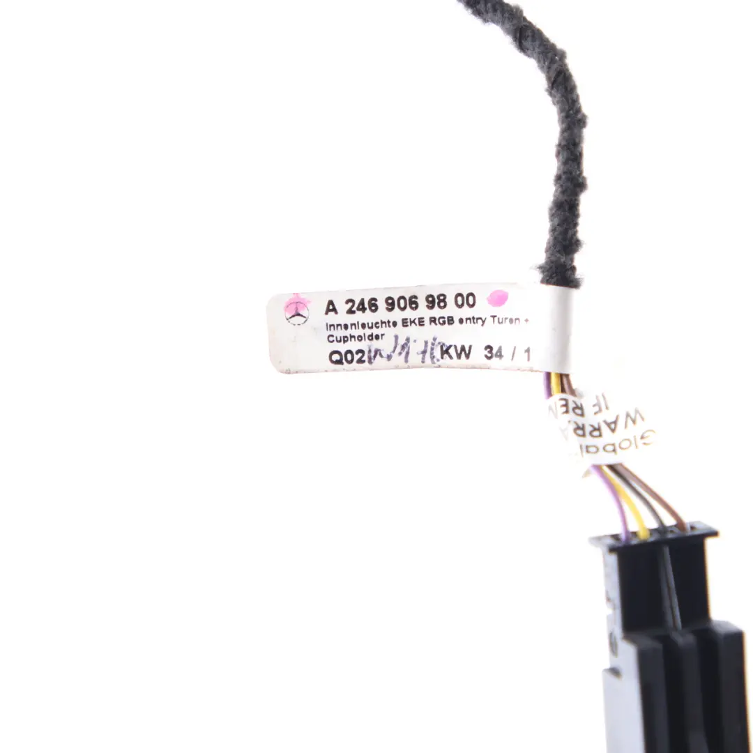  Interior Light Wiring Mercedes W176 W246 Lamp Centre Console Cable - SKU A2469069800 - Part number A2469069800