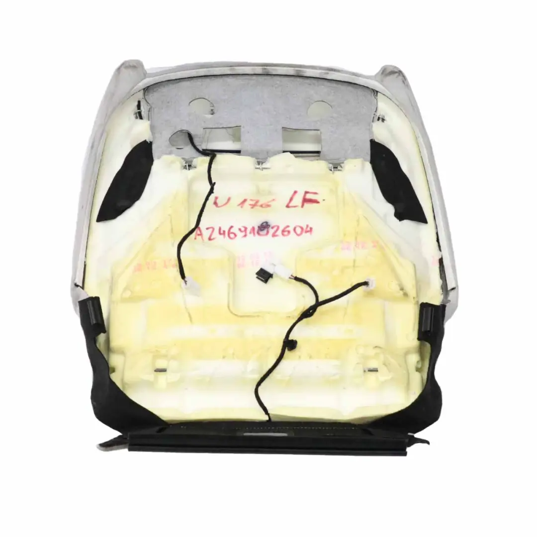 Mercedes W176 W246 Comfort Asiento Delantero Calefactable Imitación Cuero Gris - SKU A2469102604 - Número de pieza A2469102604