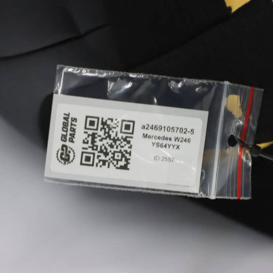 Vordersitz Links Rückenlehne Abdeckung Kunstleder Schwarz für Mercedes W176 mit Teilenummer A2469105702 Mercedes W176 Vordersitz Links Rückenlehne Abdeckung Kunstleder Schwarz - SKU A2469105702-5 - Teilenummer A2469105702