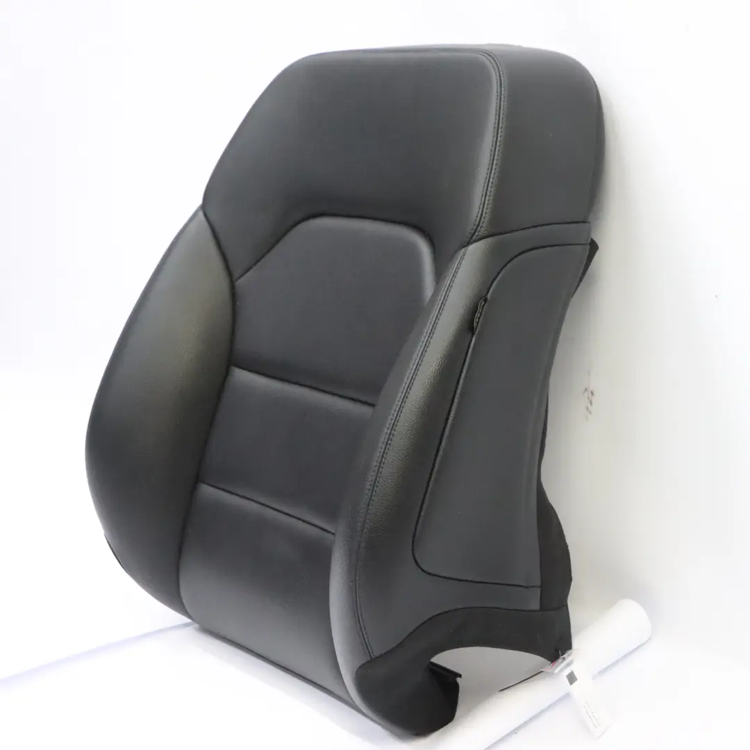 Front Seat Left N/S Backrest Cover Imitation Leather Black to Mercedes W176 with Part number A2469105702 Mercedes W176 Front Seat Left N/S Backrest Cover Imitation Leather Black - SKU A2469105702-5 - Part number A2469105702