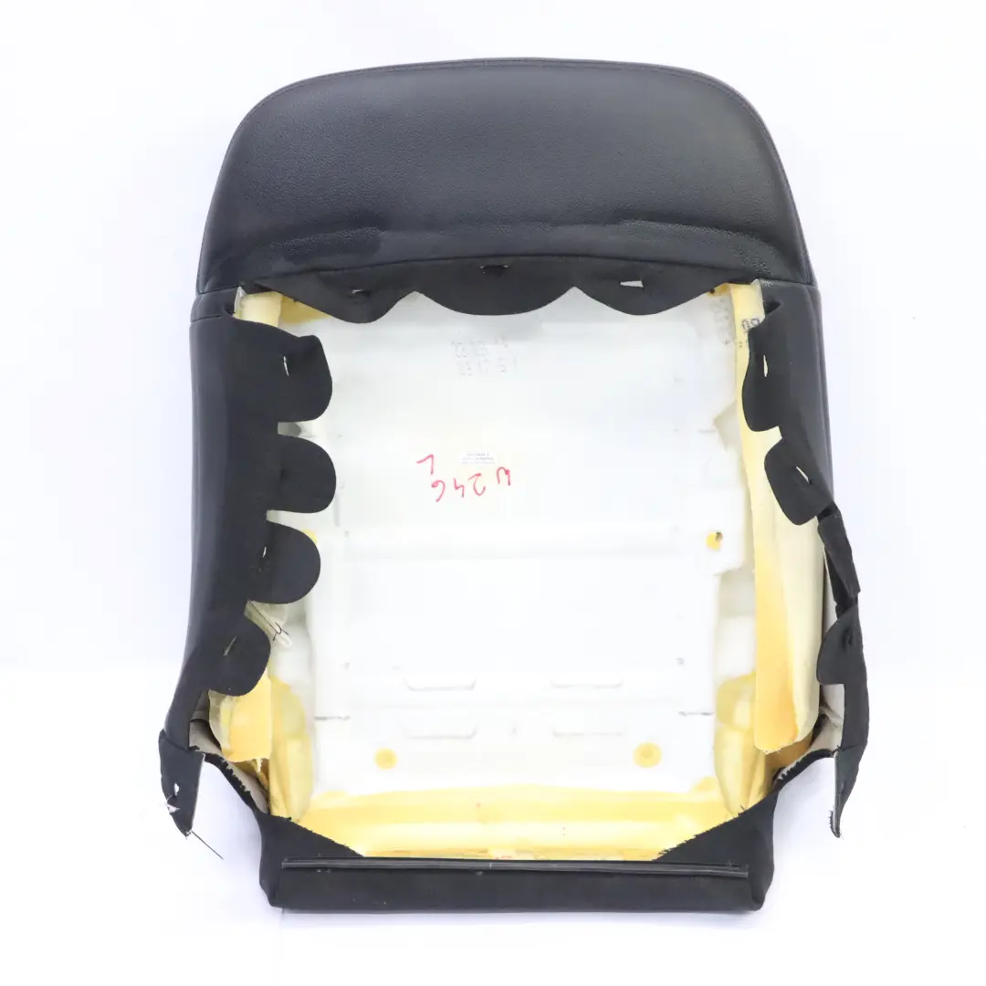 Mercedes W176 Front Seat Left N/S Backrest Cover Imitation Leather Black - SKU A2469105702-5 - Part number A2469105702