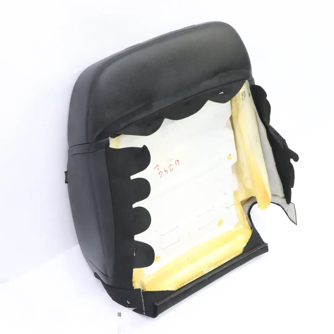 Mercedes W176 Front Seat Left N/S Backrest Cover Imitation Leather Black - SKU A2469105702-5 - Part number A2469105702
