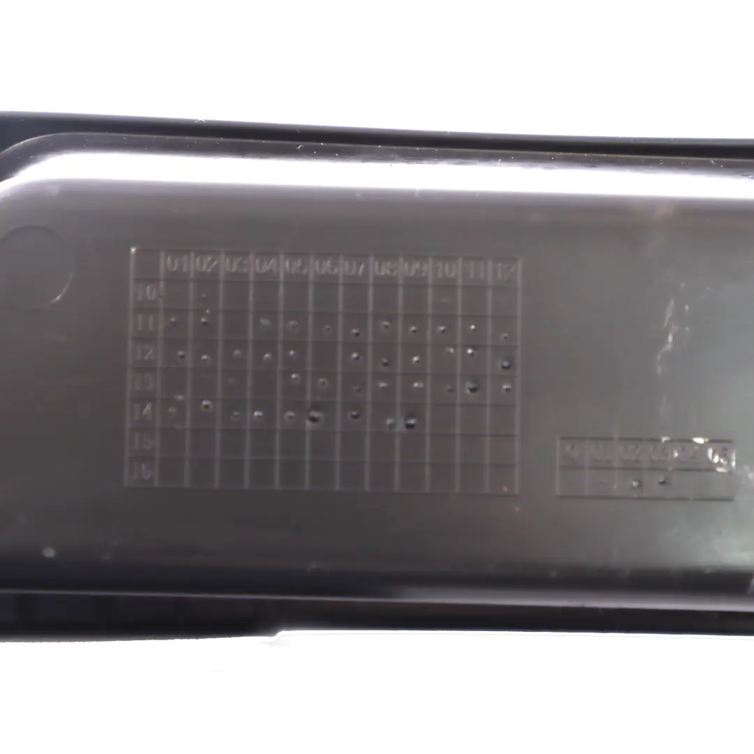 Front Left Seat Rail Guide Cover Trim Panel Black to Mercedes W246 with Part number A2469190000 Mercedes W246 Front Left Seat Rail Guide Cover Trim Panel Black - SKU A2469190000 - Part number A2469190000