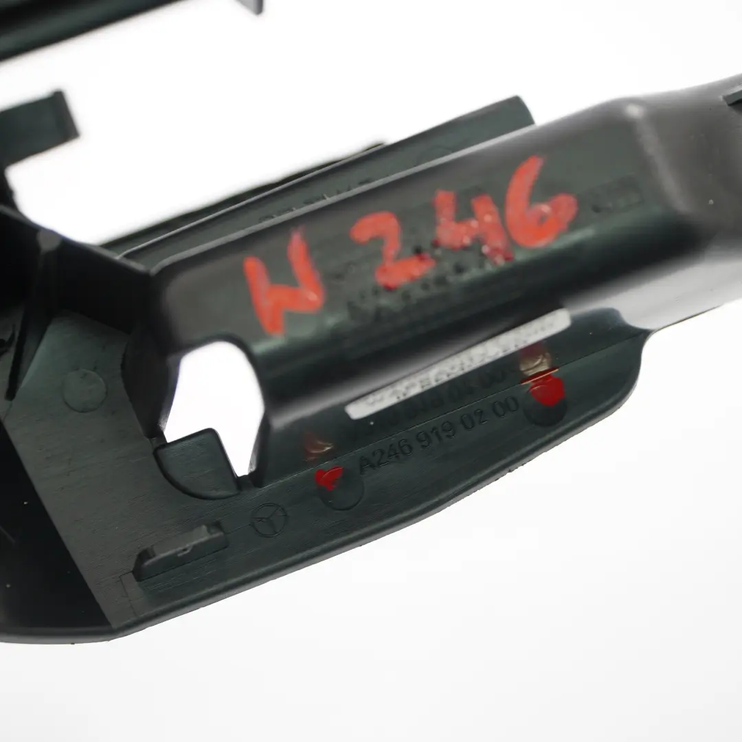  Housse de siège Mercedes W246 Avant Droite Panneau arrière Noir - SKU A2469190200 - Numéro de pièce A2469190200