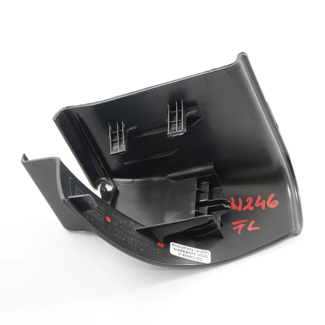  Coprisedile Mercedes W246 anteriore sinistro posteriore Pannello - SKU A2469190300 - Numero di parte A2469190300