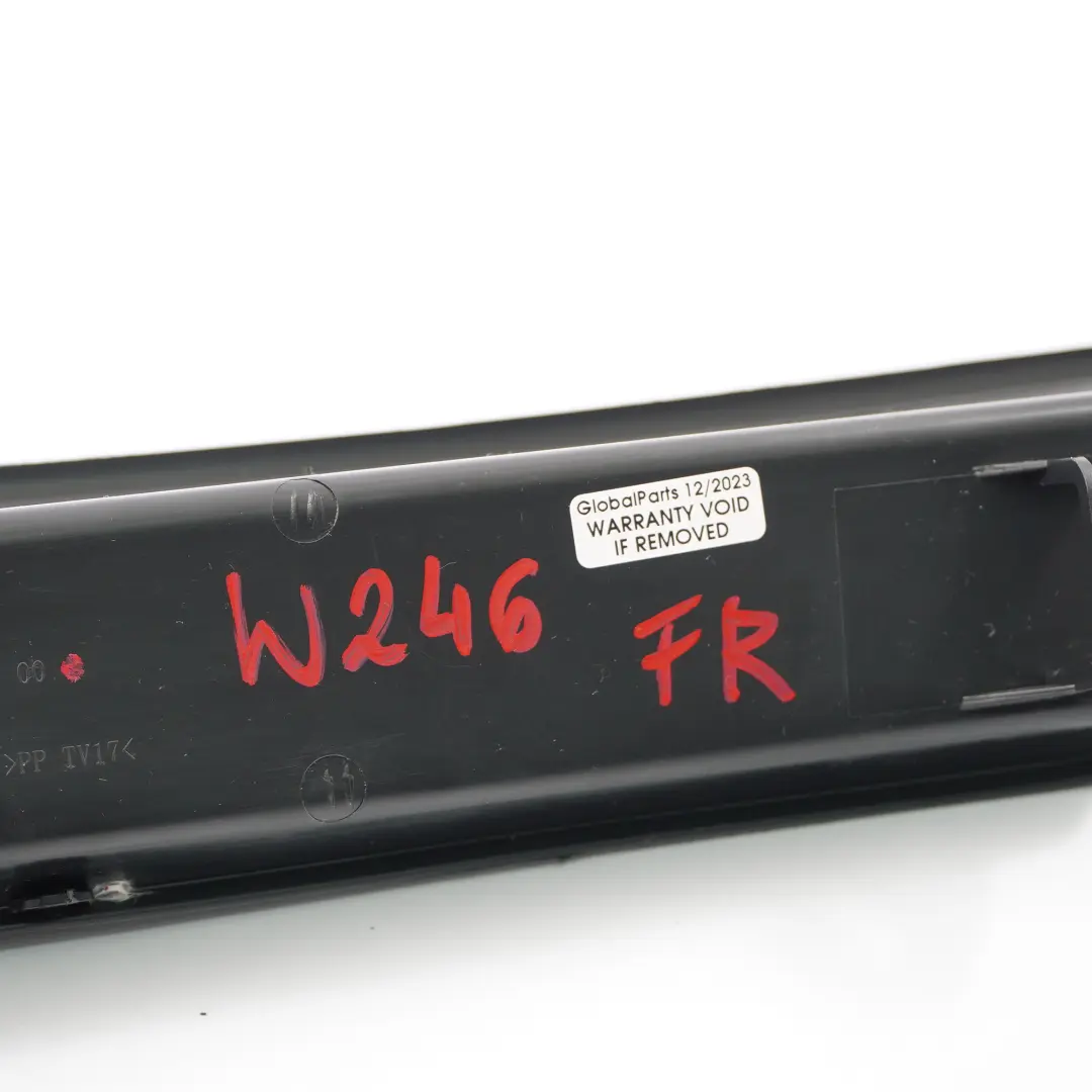 Rail Cover Front Right O/S Trim Outside Mercedes W246 Seat - SKU A2469190400 - Part number A2469190400