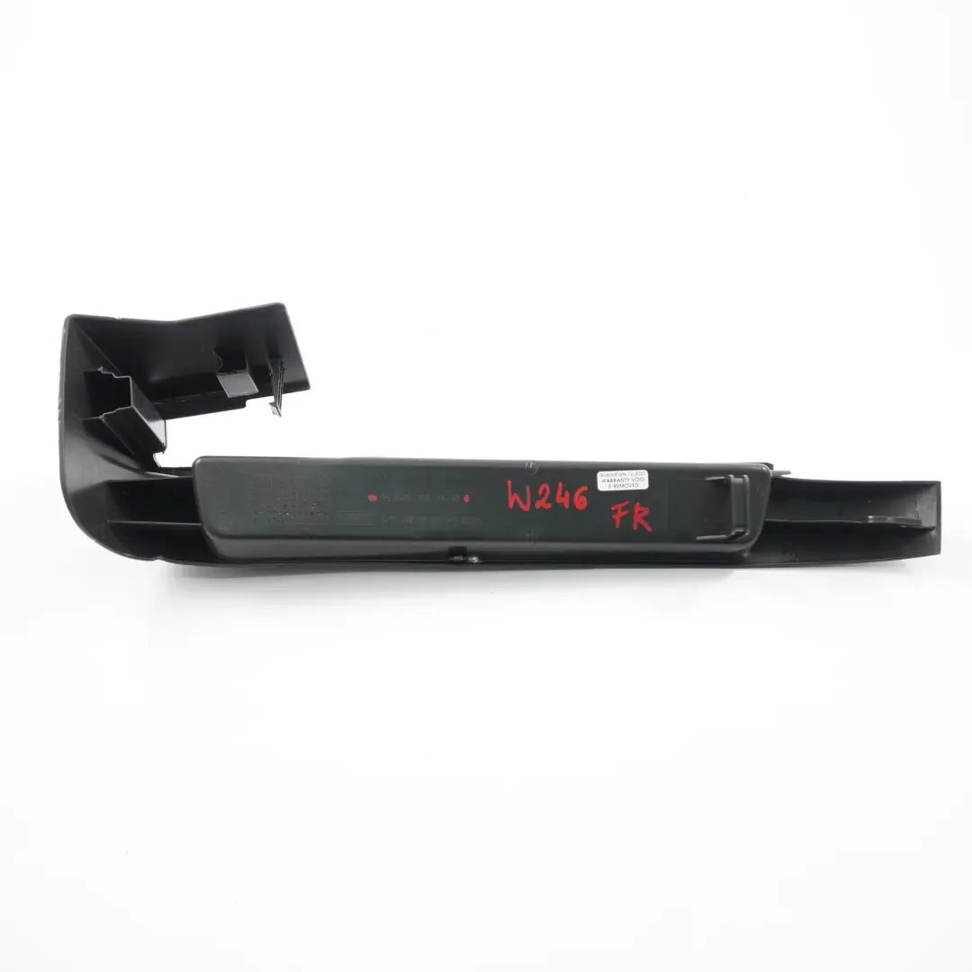 Asiento Rail Cubierta Delantera Derecha Trim Exterior para Mercedes W246 con número de pieza A2469190400 Mercedes W246 Asiento Rail Cubierta Delantera Derecha Trim Exterior - SKU A2469190400 - Número de pieza A2469190400