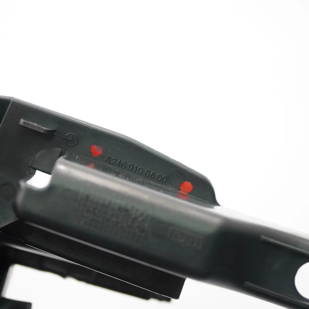 Rail Cover Front Right O/S Trim Outside Rear to Mercedes W246 Seat with Part number A2469190600 Mercedes W246 Seat Rail Cover Front Right O/S Trim Outside Rear - SKU A2469190600 - Part number A2469190600