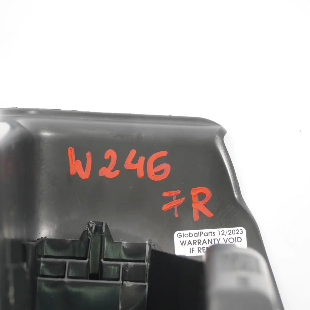 Asiento Rail Cubierta Delantera Derecha Recorte Exterior Trasero para Mercedes W246 con número de pieza A2469190600 Mercedes W246 Asiento Rail Cubierta Delantera Derecha Recorte Exterior Trasero - SKU A2469190600 - Número de pieza A2469190600