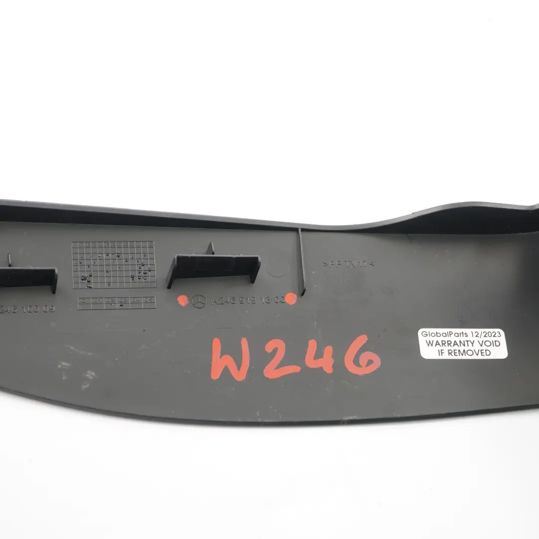 Mercedes W246 Osłona Szyny Siedziska Kanapy Tył Lewa - SKU A2469191300 - Numer Części A2469191300
