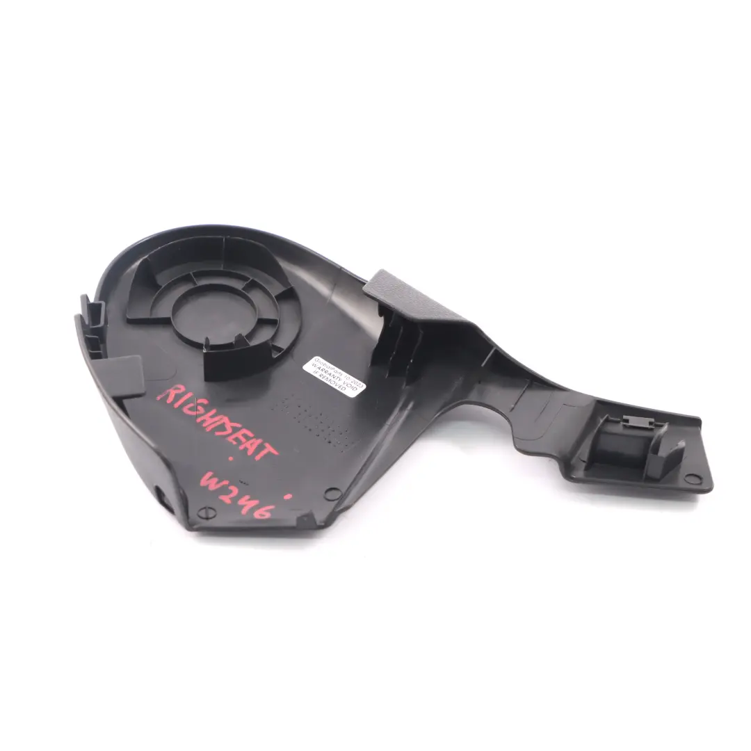 Panel Przedniego Fotela Prawy Czarny Osłona do Mercedes W246 o numerze A2469195000 Mercedes W246 Panel Przedniego Fotela Prawy Czarny Osłona - SKU A2469195000 - Numer Części A2469195000