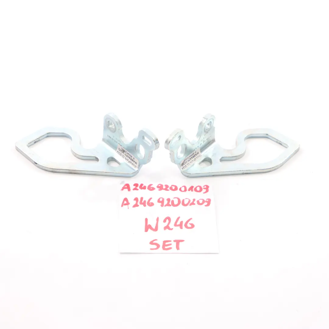 Mercedes W246 Rear Seat Backrest Bracket Mount Left Right N/O/S Set - SKU A2469200109/A2469200209 - Part number A2469200109