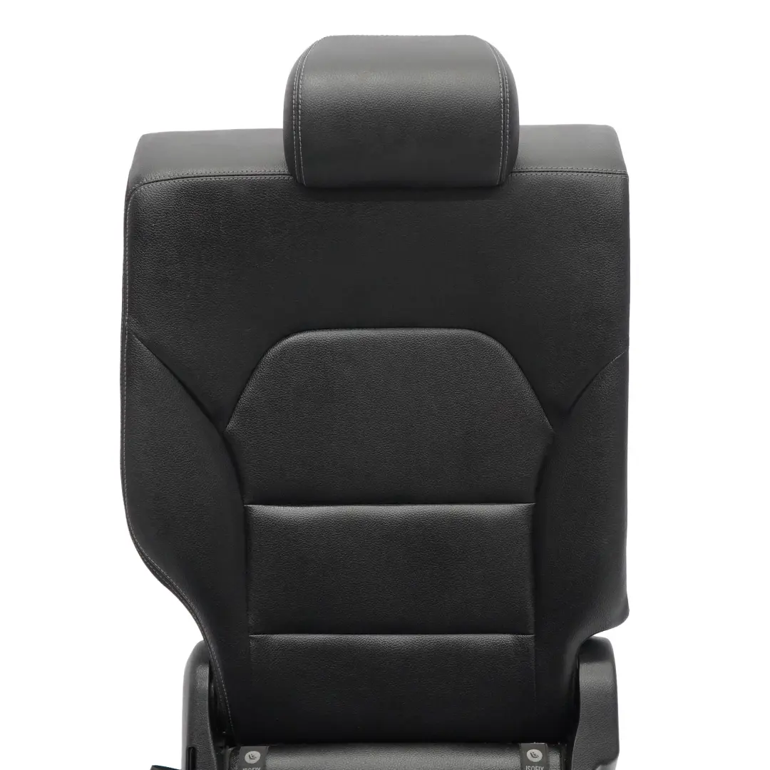Sitz hinten rechts Rückenlehne Sofa Bank Kunstleder Schwarz für Mercedes W246 mit Teilenummer A2469200260 Mercedes W246 Sitz hinten rechts Rückenlehne Sofa Bank Kunstleder Schwarz - SKU A2469200260 - Teilenummer A2469200260